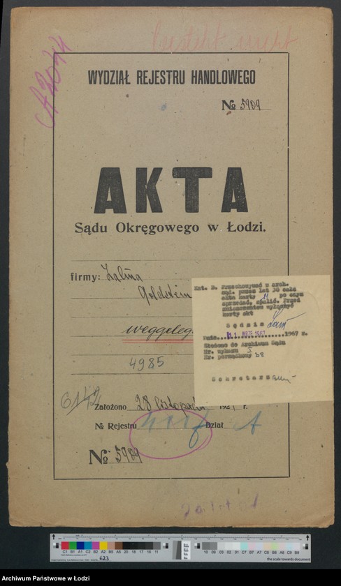 image.from.unit.number "Zalma Goldstein- handel nabiałem"