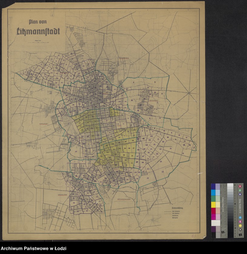 Obraz 1 z jednostki "Plan von Litzmannstadt"