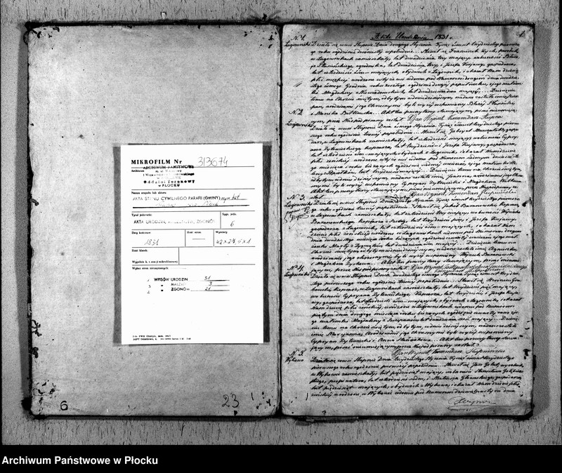 image.from.unit.number "Akta urodzeń, małżeństw i zgonów"