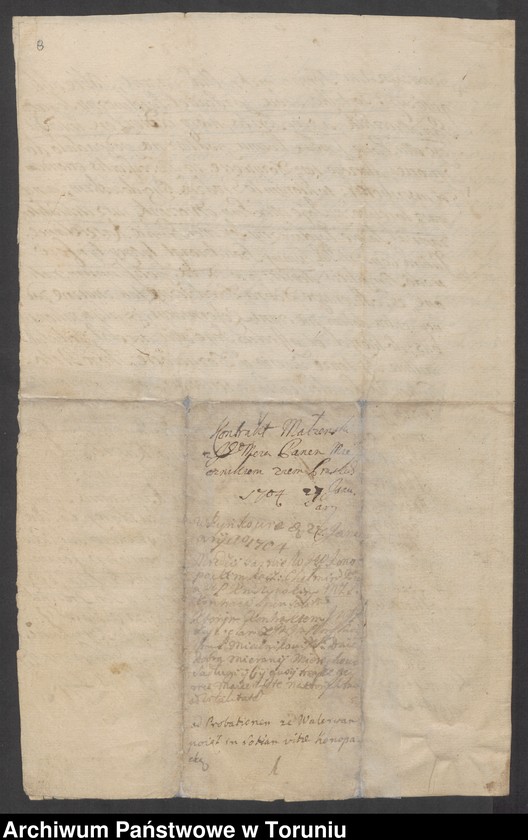 image.from.unit.number "[Walerian Kruszyński i Teresa z Konopackich. Umowy i intercyzy małżeńskie - również dzieci, testamenty obojga, korespondencja, pozwy, wyciągi z ksiąg sądowych, kopie przywilejów Jana III]"