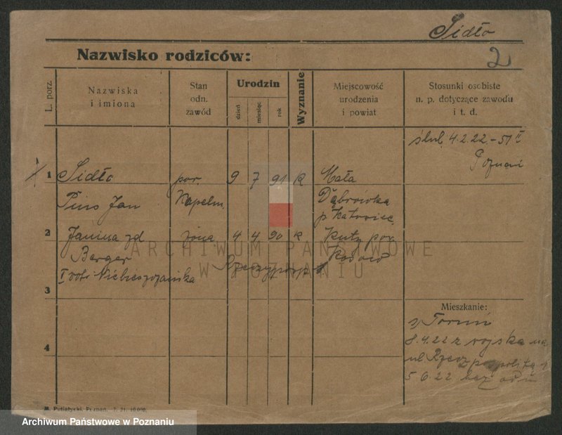 Obraz 7 z jednostki "Sidlewicz - Sieplinski"