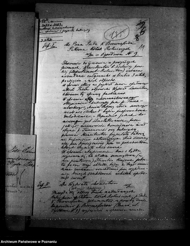 Obraz 15 z jednostki "Sprawy szczegółowo-- administracyjne Petencje, wnioski, zażalenia, zapytania o opinię"