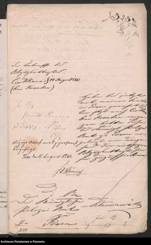 Obraz 18 z jednostki "A. betr. die Familie von Blociszewski /Stanislaus, Anton, Josef, Wladislaus/"