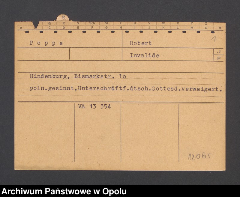 Obraz 3 z jednostki "[Poppe Robert, zam. Hindenburg]"