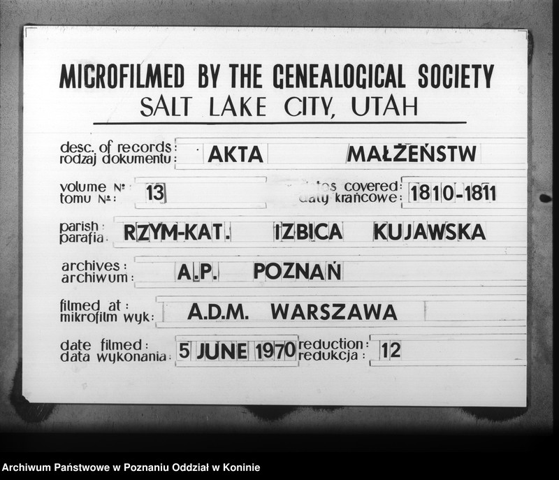 Obraz 1 z jednostki "Księga zaślubionych"