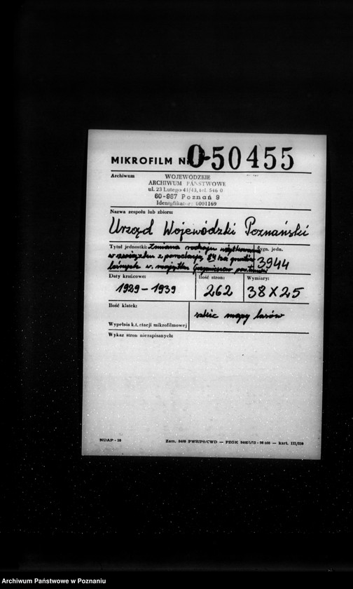 Obraz 2 z jednostki "Zmiana rodzaju użytkowania w związku z parcelacją 84 ha gruntów leśnych w majątku Grzymiszew powiat turecki"