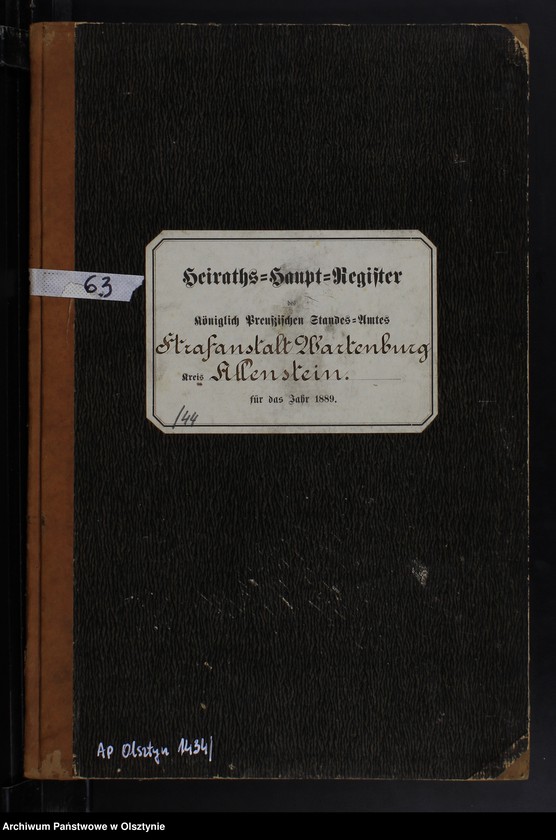 image.from.unit.number "Heiraths-Haupt-Register /wpisów nie było/"