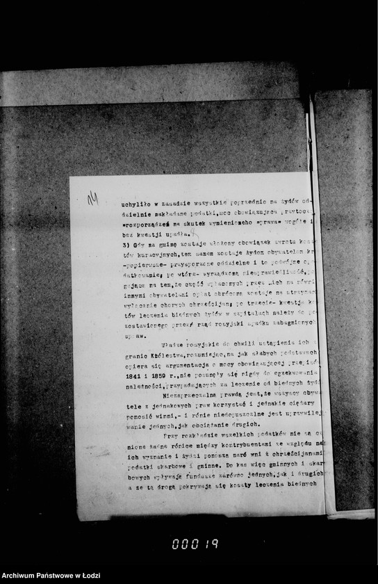 Obraz 18 z jednostki "Akta dotyczące kosztów leczniczych"