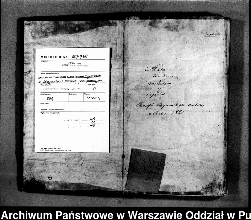 image.from.unit.number "Akta urodzeń, małżeństw i zgonów"