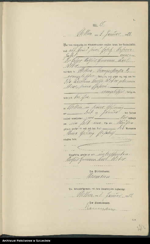 image.from.unit.number "Geburts-Register (Neben-Register) Band I"