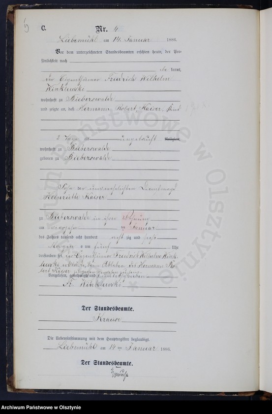 image.from.unit.number "Sterbe-Neben-Register Nr 1 - 153"