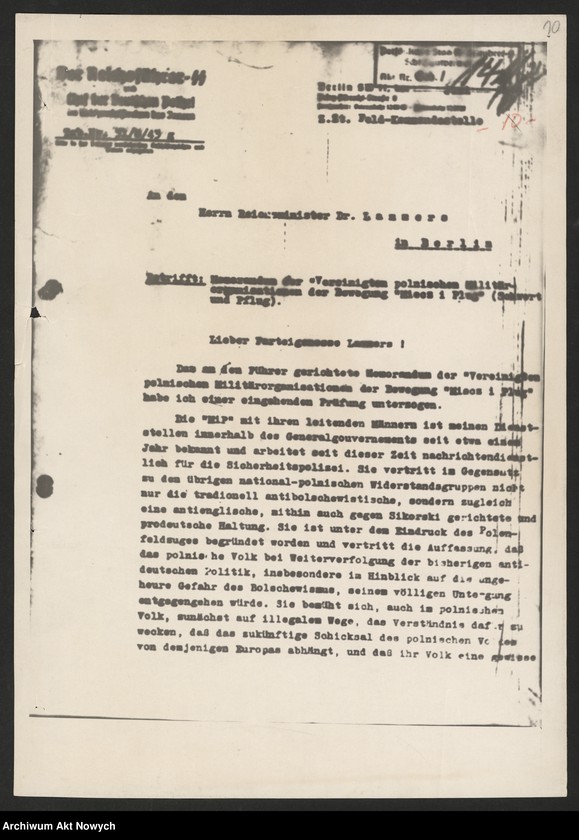 image.from.unit.number "Materiały dotyczące organizacji "Miecz i Pług"."