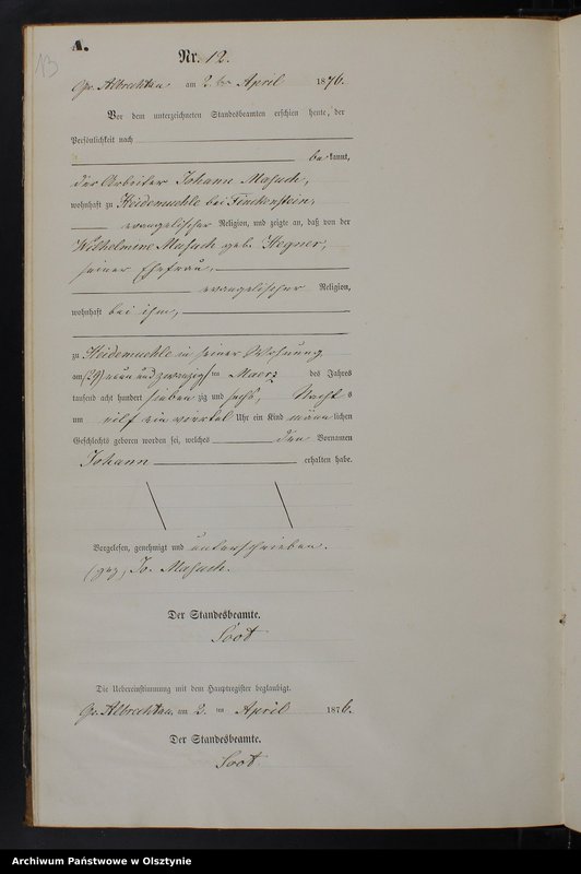 image.from.unit.number "Geburts-Neben-Register Nr 1 - 46"