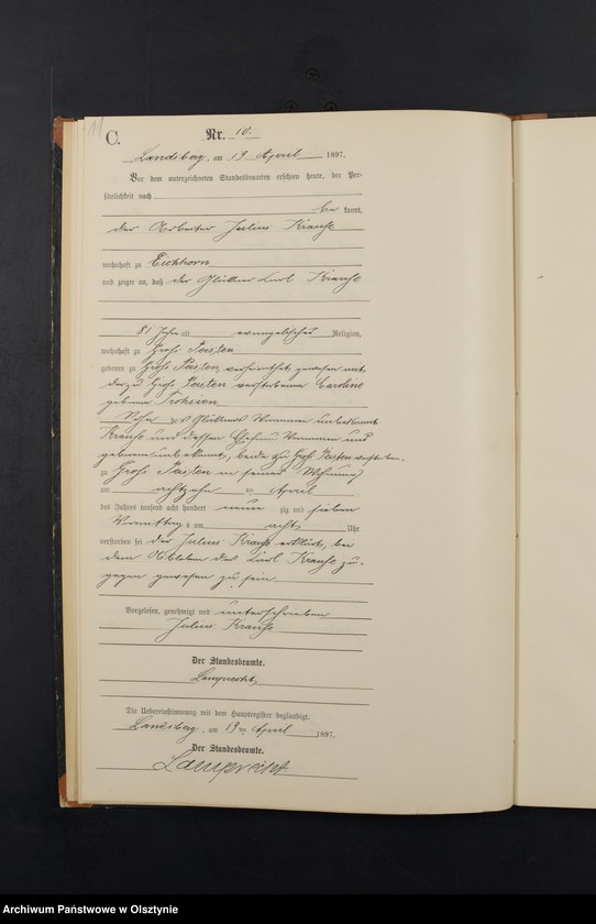 image.from.unit.number "Sterbe-Neben-Register Nr 1 - 29"