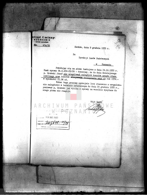 Obraz 20 z jednostki "Zaległe podatki majątku państwowego Pawłowice"