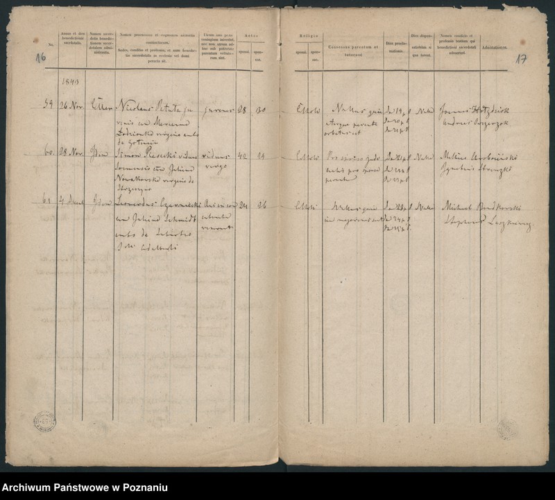 Obraz 11 z jednostki "Księga małżeństw"