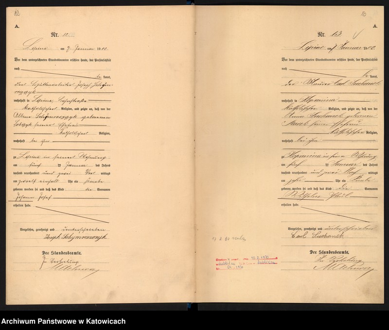 image.from.unit.number "Księga urodzeń T.1 nr 1-588"