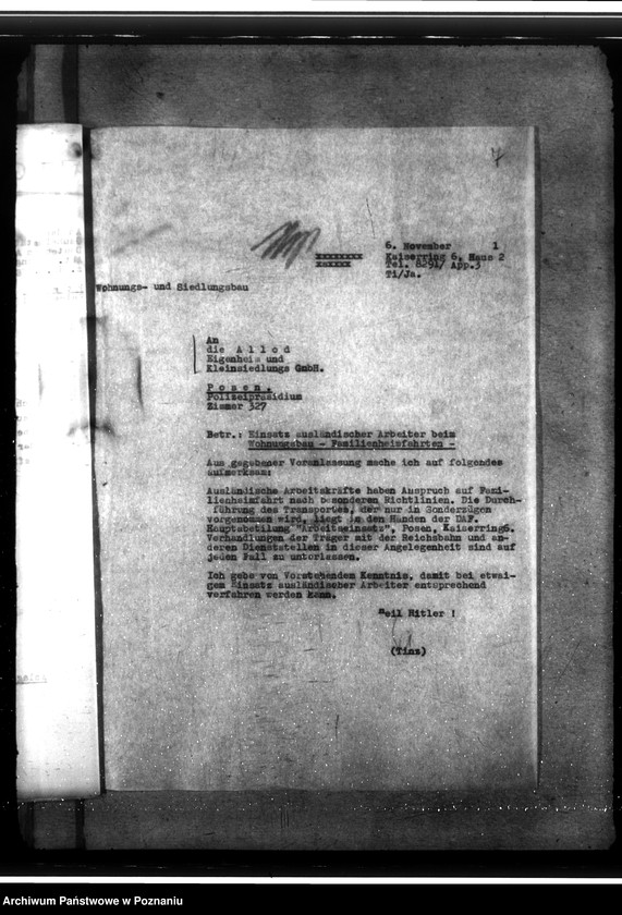 Obraz 11 z jednostki "Polizei - Wohnungen"