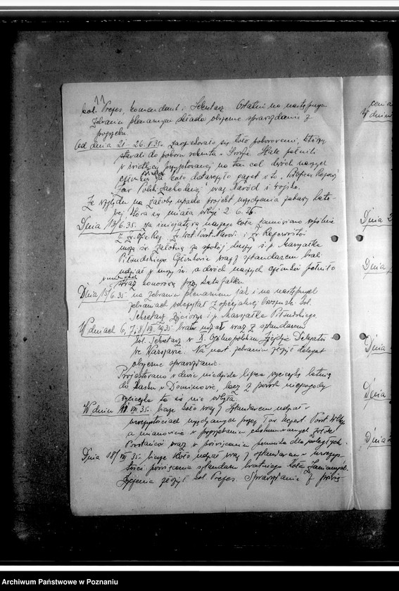 Obraz 15 z jednostki "Sprawozdania miesięczne, kwartalne, roczne- między innymi z bezrobocia- oraz korespondencja koła Środa- zaproszenia, pisma o skreślenia z listy członków: powiadomienia o zarobkach"