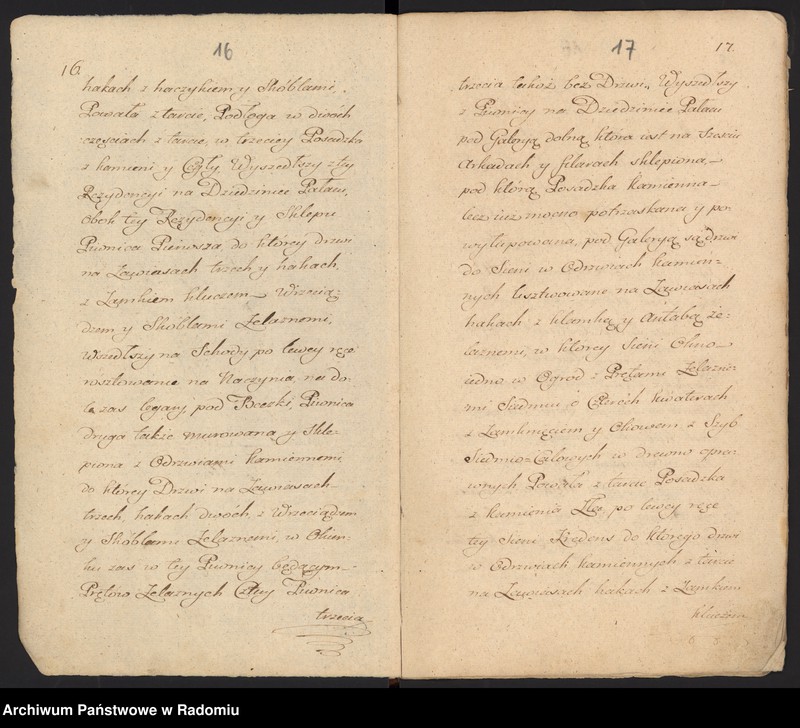 image.from.unit.number "Lustracja klucza bodzeckiego 1789 roku [oraz] lustracja klucza cisowskiego"