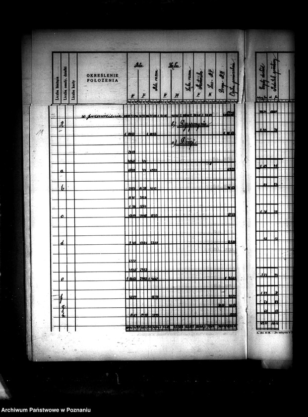 Obraz 15 z jednostki "Tymczasowy rejestr pomiarowo-parcelacyjny odnośnie gruntów przeznaczonych do przymusowego wykupu w roku 1938/39"