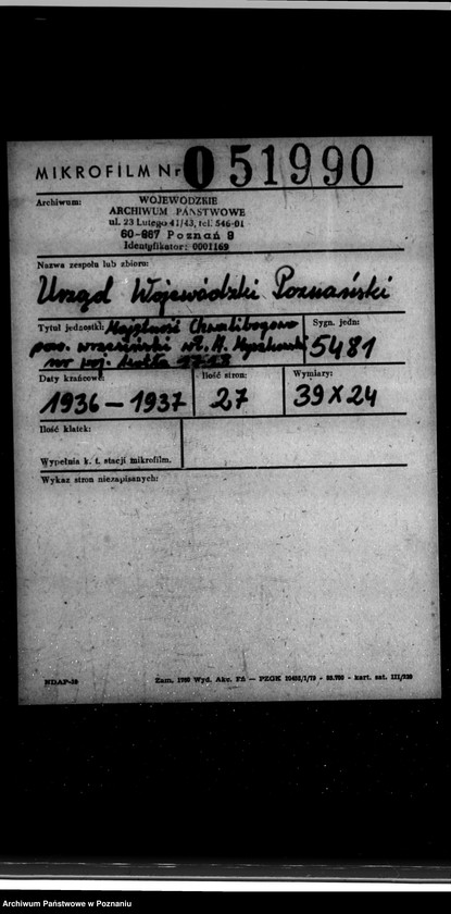 Obraz 2 z jednostki "Majętność Chwalibogowo powiat wrzesiński własność A. Myszkowski nr woj. kotła 1718"