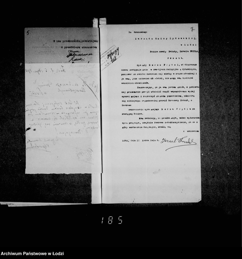 Obraz 10 z jednostki "Akta dotyczące nieetatowych duchownych"