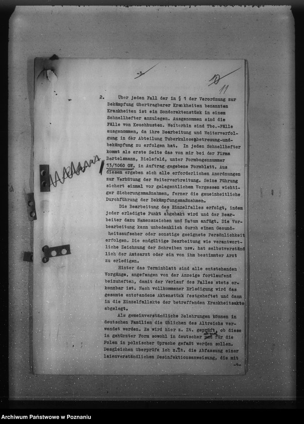 Obraz 16 z jednostki "Bekämpfung ansteckender Krankheiten"