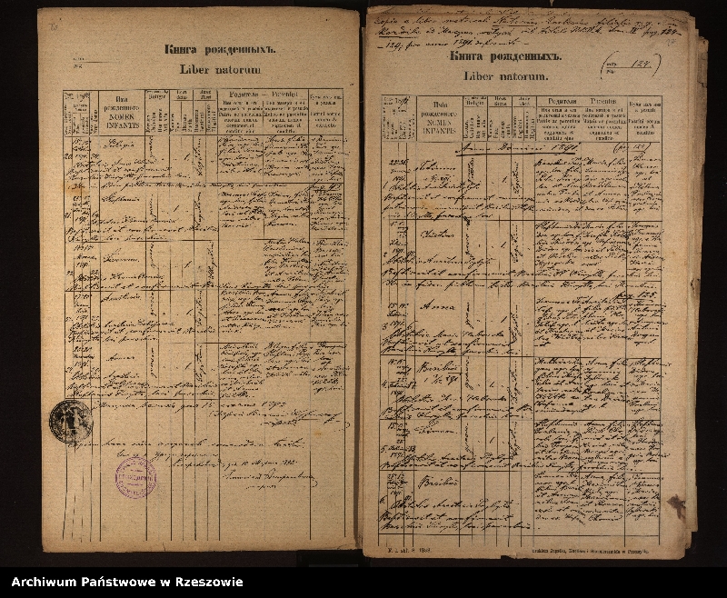 image.from.unit.number "Księga urodzeń, małżeństw i zgonów dla miejscowości Męcina Wielka, Rozdziele, Pstrążne, Wapienne"