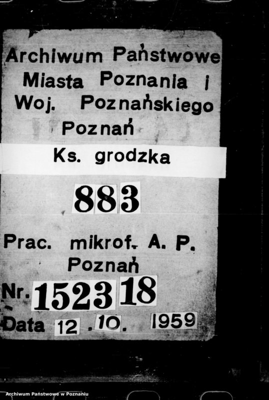 Obraz 1 z jednostki "Inscriptiones, relationes, decreta iudicii et officii [inducta]"