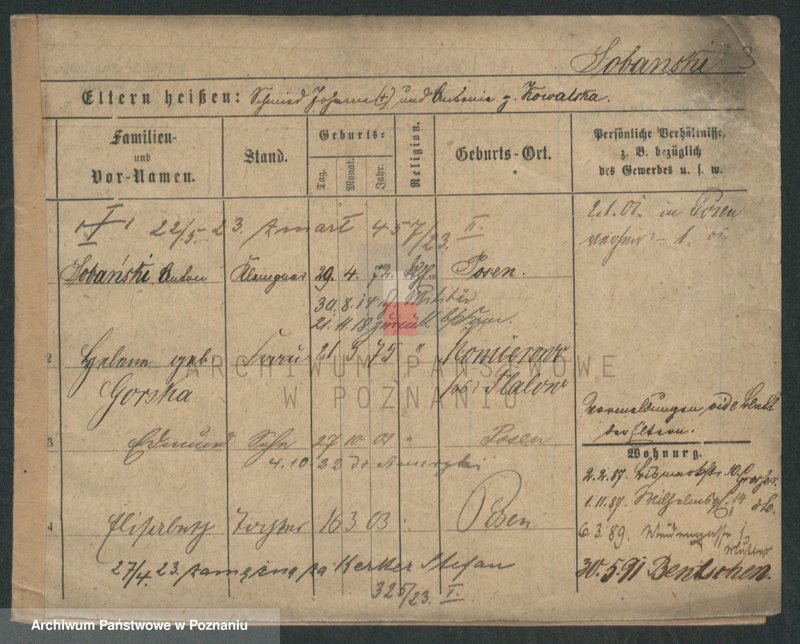 Obraz 9 z jednostki "Sobański - Sobczak"