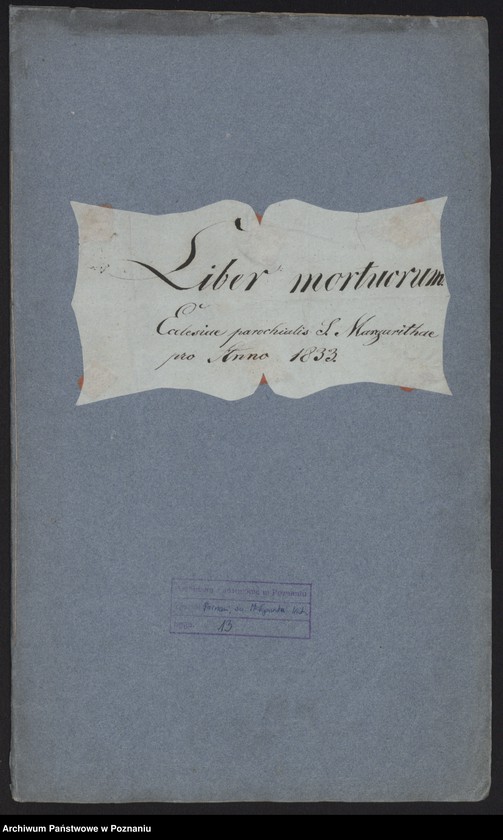 Obraz 2 z jednostki "Księga zgonów"