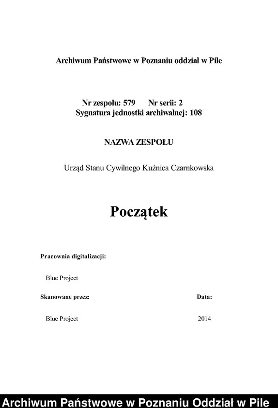 Obraz 3 z jednostki "Księga małżeństw"