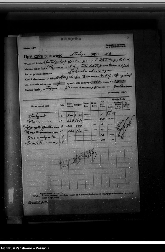 Obraz 8 z jednostki "Spółdzielcze Zjednoczenie Aptekarzy w Poznaniu nr woj. kotła 343 Fabryka chemiczna"