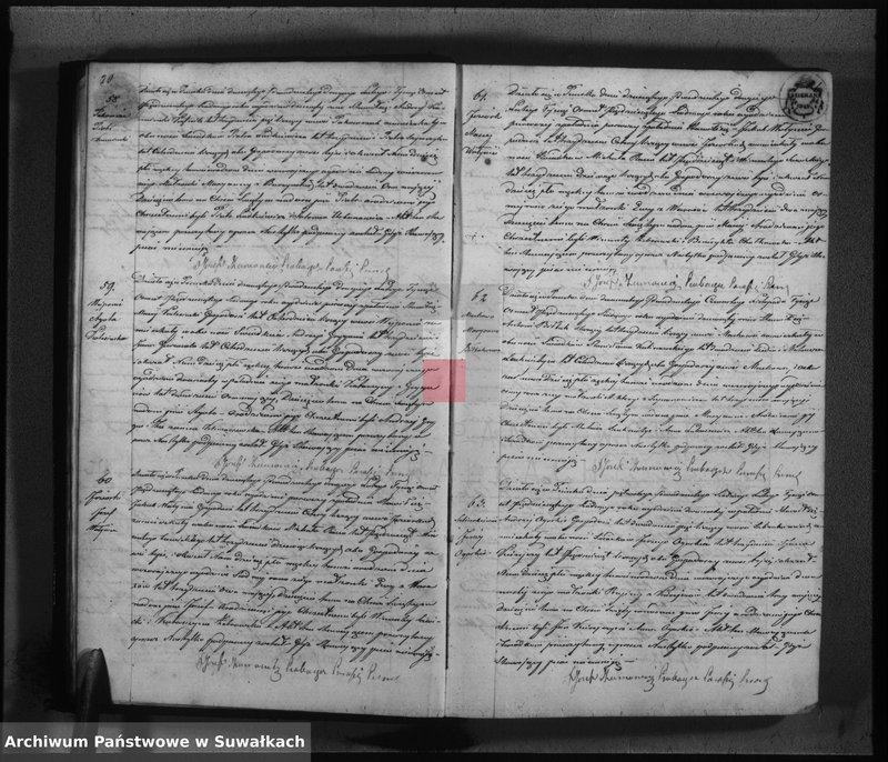 image.from.unit.number "Księga Duplikat urodzonych, zaślubionych i umarłych parafii katolickiej Puńsk na rok 1857"