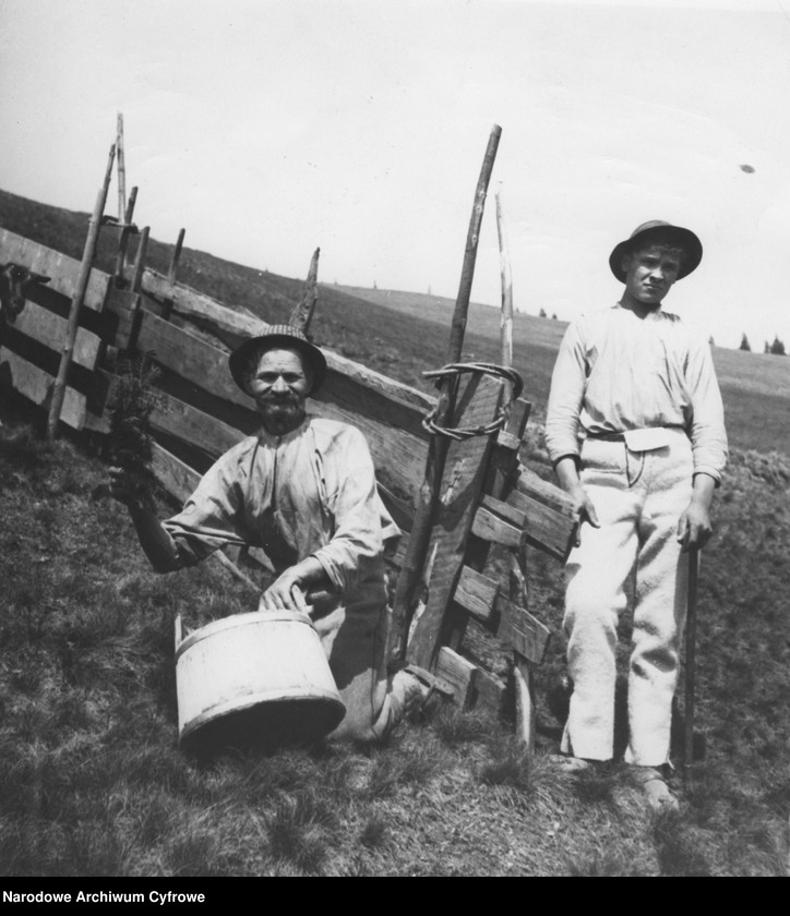 Obraz 1 z jednostki "Huculi podczas pracy"