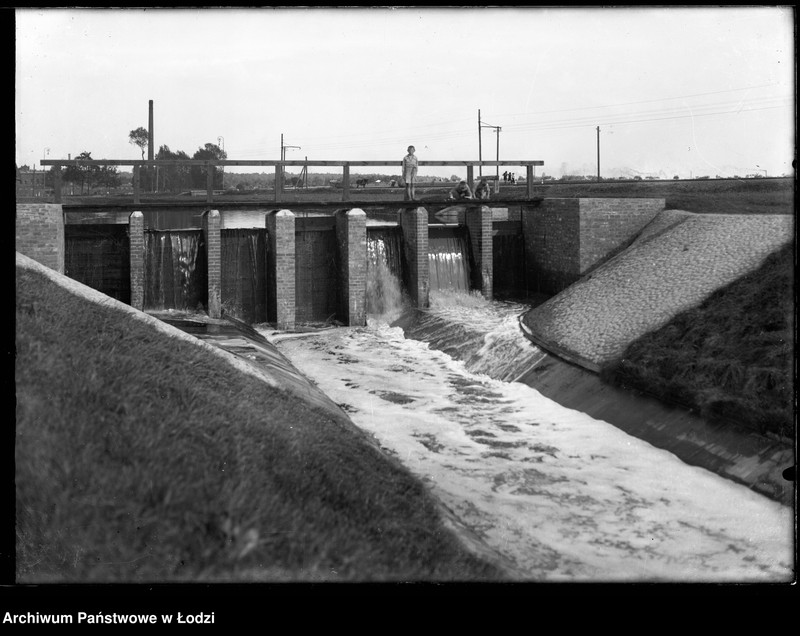 Obraz 1 z jednostki "Śluza na rzec Łódce, ul. Konstantynowska (dawniej Legionów)"