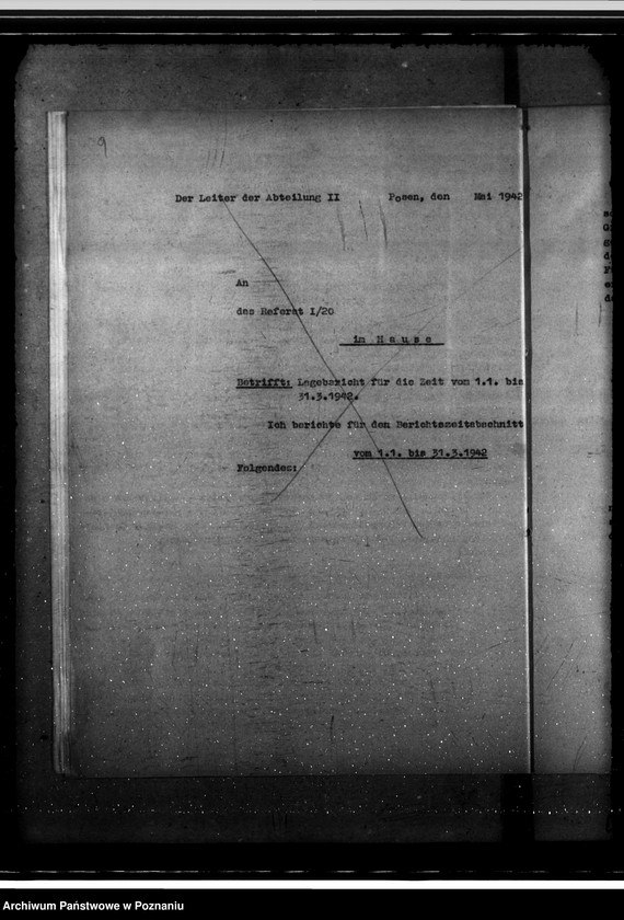 Obraz 13 z jednostki "Lagebericht der Abeilung II"