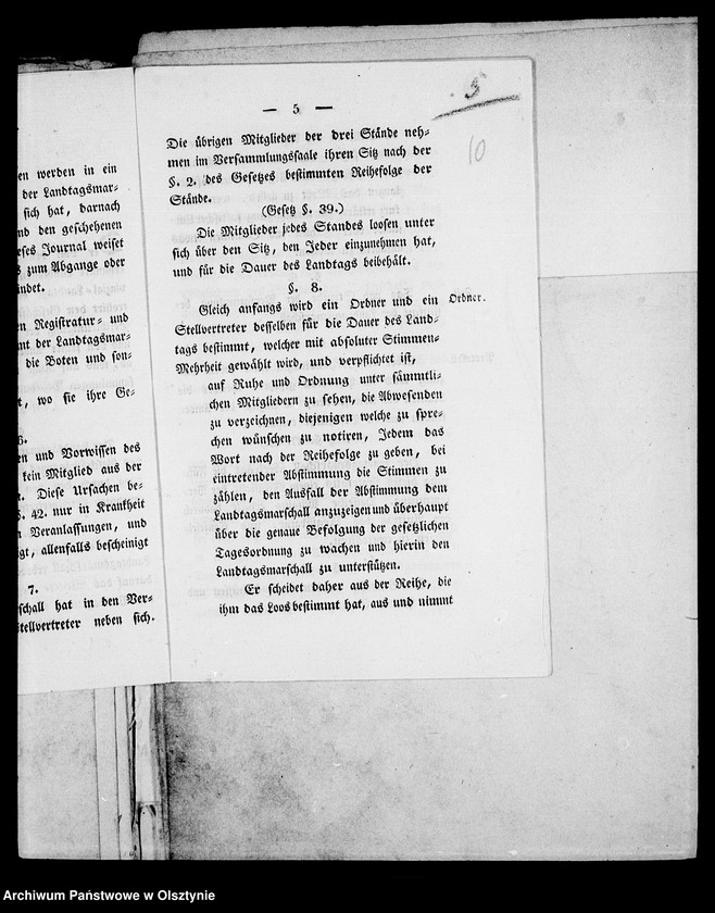 image.from.unit.number "/Denkschriften, Gutachten, Beschwerden usw. die vom IV. Provinzialständischen Landtag dem Kreistag in Angerburg v. d. Deputirten des I. Standes Gen Lt. Gf. L. abgestattet wurden/"