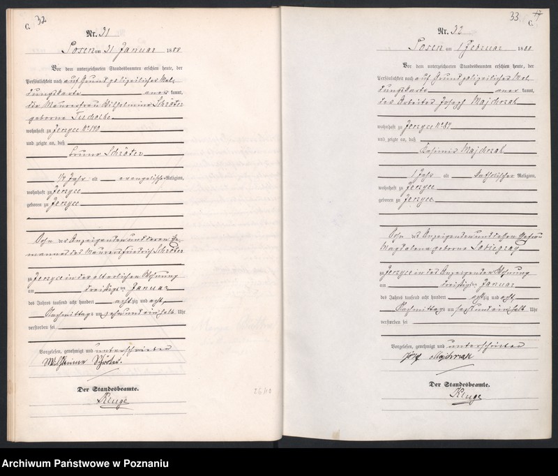 Obraz 19 z jednostki "Księga zgonów"