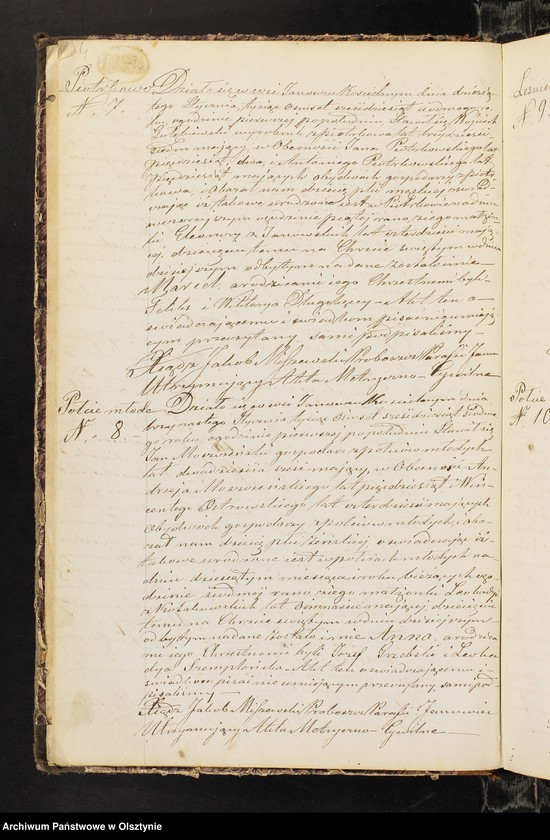 image.from.unit.number "Duplikat Akt Stanu Cywilnego Urodzonych, Zaślubionych i Zmarłych z Parafii Janowiec za Rok 1867"