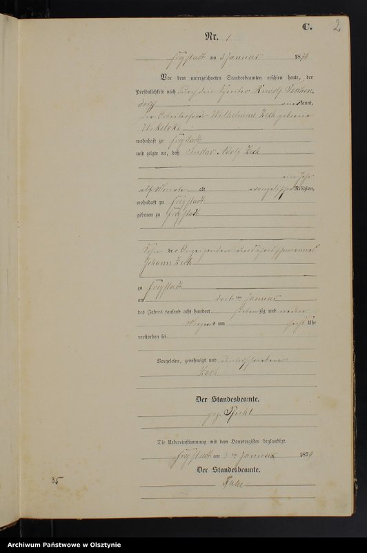 image.from.unit.number "Sterbe-Neben-Register Nr 1 - 76"