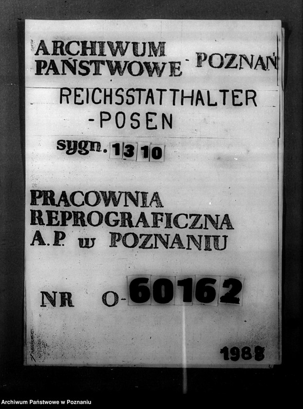 Obraz 1 z jednostki "Ortsnamenänderung Kreis Kalisch - Kalisz"