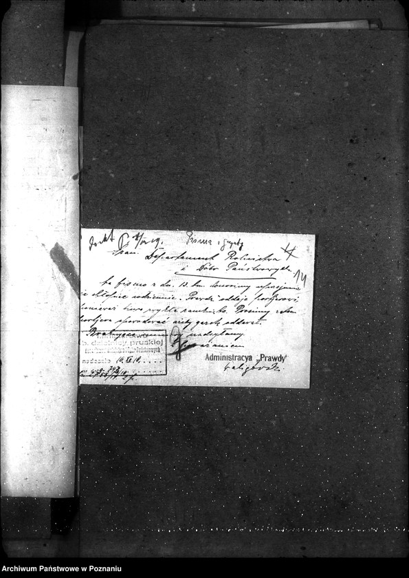 Obraz 19 z jednostki "Sprawy gospodarcze-ogólne Pisma i gazety"