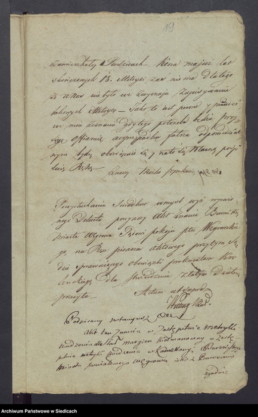 Obraz 18 z jednostki "Dowody do akt małżeństw"