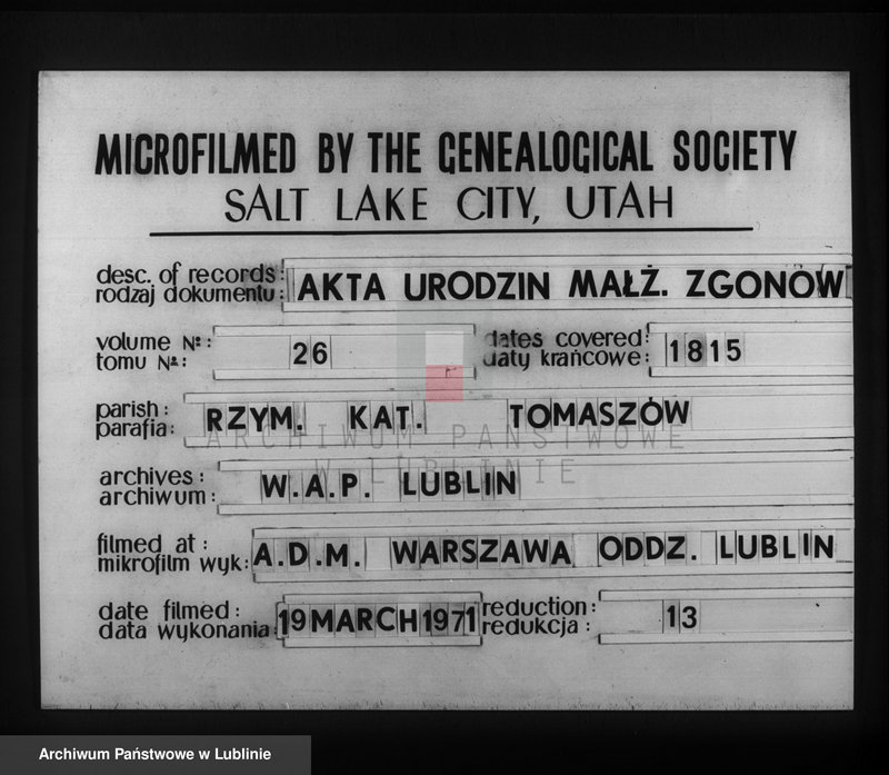 image.from.unit.number "Księga urodzeń, zapowiedzi, małżeństw i zgonów"