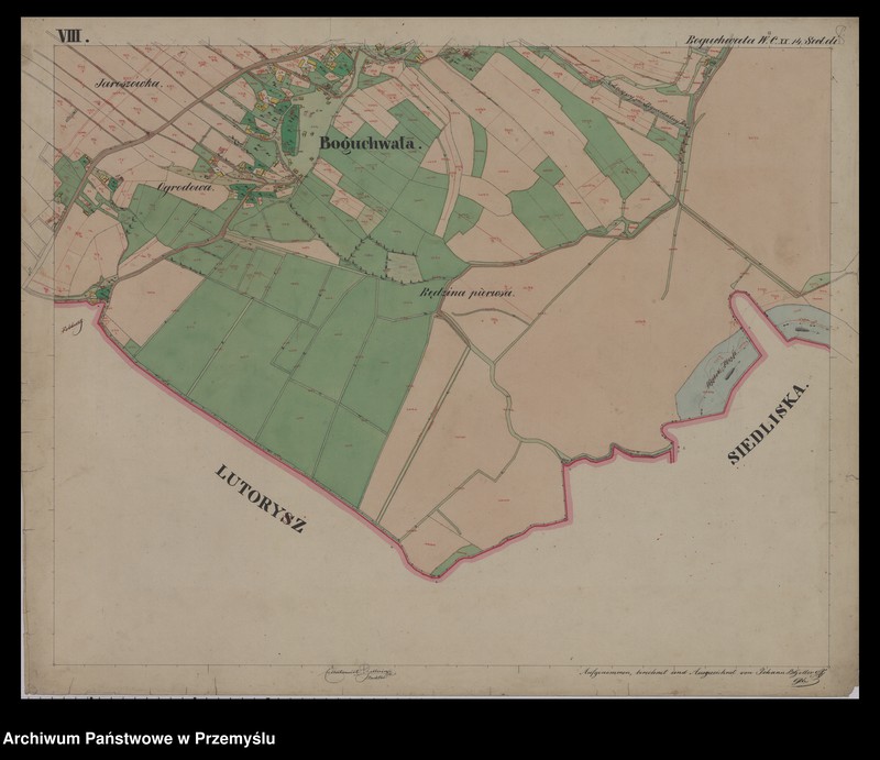 image.from.unit.number "Dorf Boguchwała in Galizien Rzeszower Kreis"
