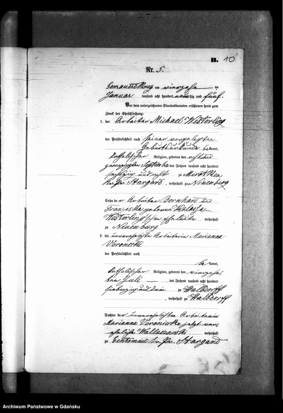 image.from.unit.number "Księga małżeństw"