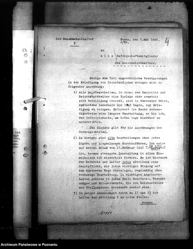 Obraz 8 z jednostki "Vereinfachung und Beschleunigung der Verwaltung"