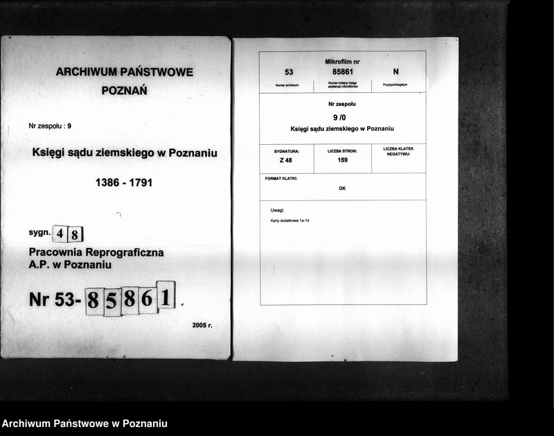Obraz 1 z jednostki "Resignationes ,inscriptiones, relationes [inducta]"